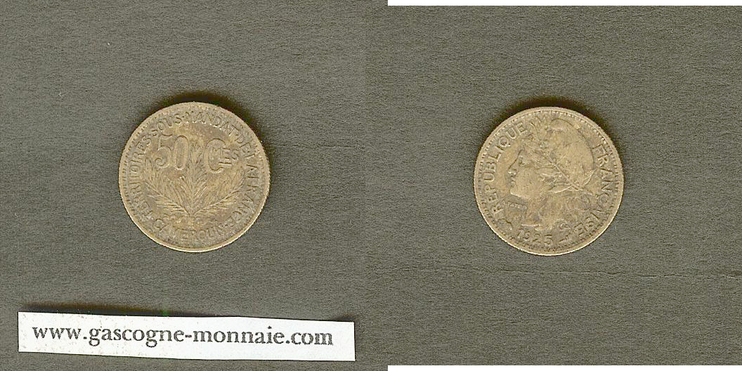 Cameroun 50 centimes 1925 aEF